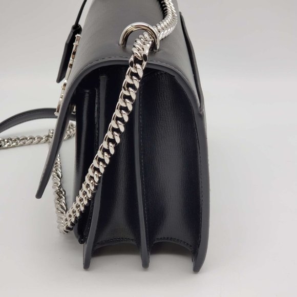 100% Authentic YSL Yves Saint Laurent Sunset Medium Leather Shoulder Bag - Picture 4 of 16